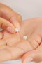 Heliophilia Silver Pendientes de Plata Esterlina 925